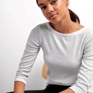 NWOT Modern Elbow Sleeve Ballet-Back T-Shirt